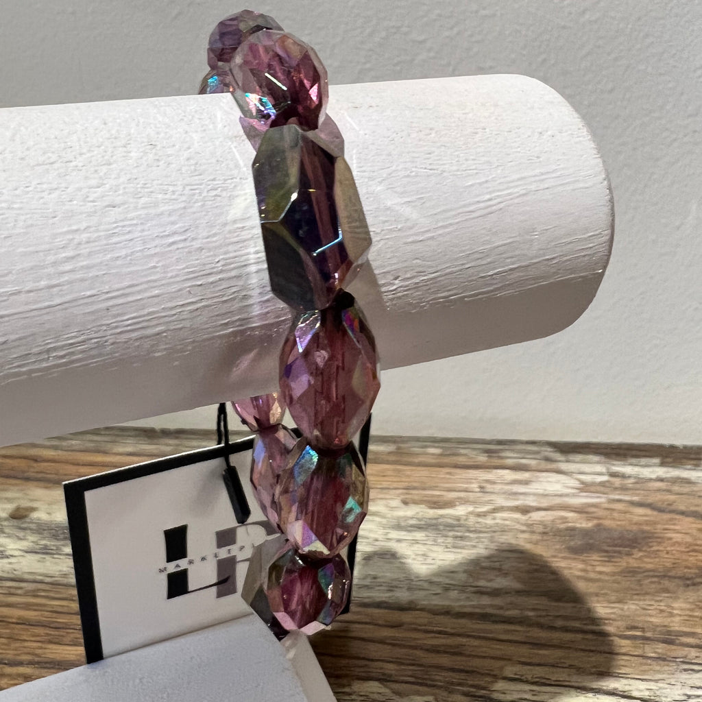 Vintage Rose Purple Bracelet - Lily Rose Co. Marketplace 