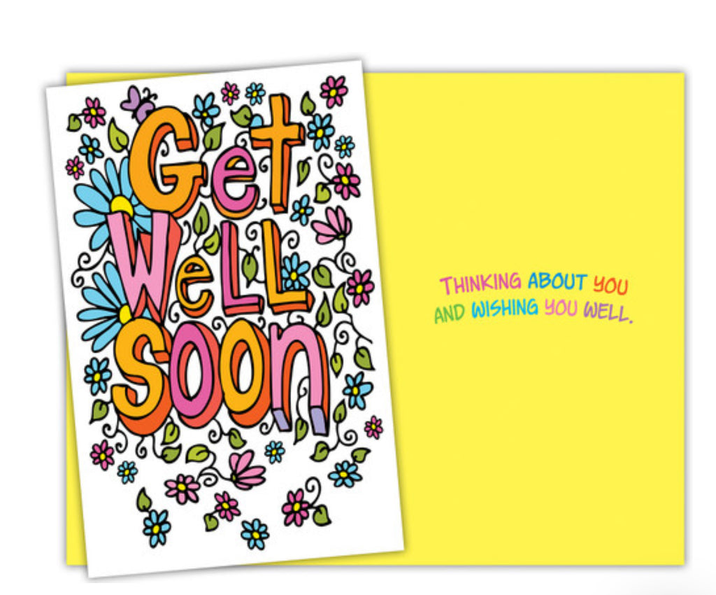 Get Well Card - Lily Rose Co. Marketplace 