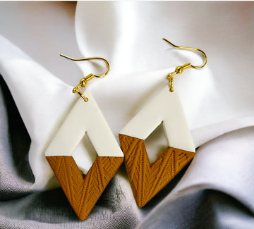 Ava Dangle Clay Earrings - Lily Rose Co. Marketplace 