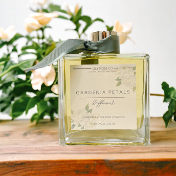 Gardenia Petals Diffuser - Lily Rose Co. Marketplace 