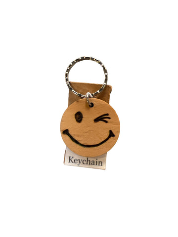 Lucky Keychain Winky Face - Lily Rose Co. Marketplace 