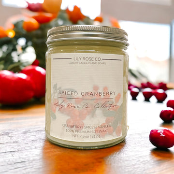 Spiced Cranberry - Lily Rose Co. Candle Collection - Lily Rose Co. Marketplace 