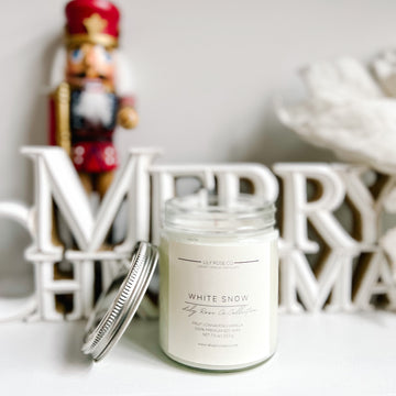 White Snow - Lily Rose Co. Candle Collection - Lily Rose Co. Marketplace 