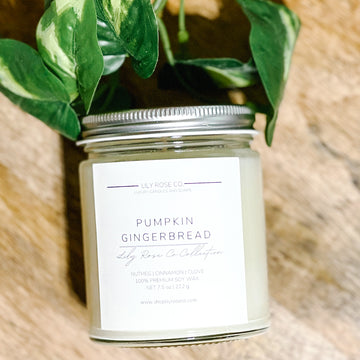 Pumpkin Gingerbread - Lily Rose Co. Candle Collection - Lily Rose Co. Marketplace 